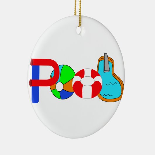 zwembad keramisch ornament (Rechts)