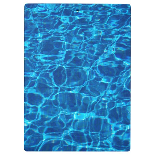 zwembad klembord (Achterkant)