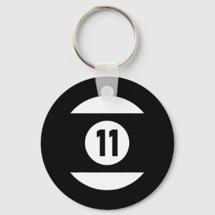 Zwembad LL 11 bijpassende biljart cadeau Easy Hall Sleutelhanger