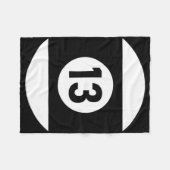 Zwembad LL 13 bijpassende biljart cadeau Easy Hall Fleece Deken (Voorkant (Horizontaal))