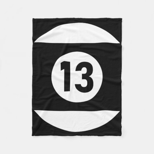 Zwembad LL 13 bijpassende biljart cadeau Easy Hall Fleece Deken (Voorkant)