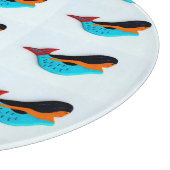 zwembad met blauwe mermaïden snijplank (Hoek)