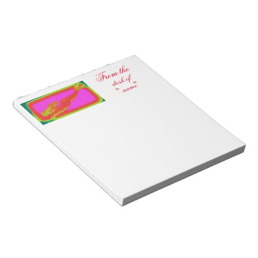 zwembad notitieblok (Schuin)