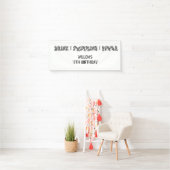 Zwembad Party Boy Verjaardagsfeestje Welkom Spandoek (Insitu)