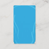 Zwembad Party Neutral Luier Raffle Baby shower Informatiekaartje (Achterkant)