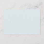 Zwembad Party Zomer Baby shower Luier Raffle Informatiekaartje (Achterkant)