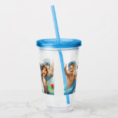 Zwembad Party Zomer Fun Pool Party Acryl Drinkbeker (Links)