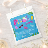 Zwembad Party Zomer Meisje Baby shower Bedankzakje (Geknipt)