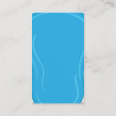 Zwembad Party Zomer Meisje Luier Raffle Baby showe Informatiekaartje (Achterkant)