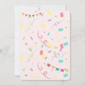 Zwembad Party Zomer Verjaardag uitnodiging Waterme (Achterkant)