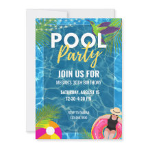 Zwembad Party Zomer Verjaardag Volwassen Tiener Pa