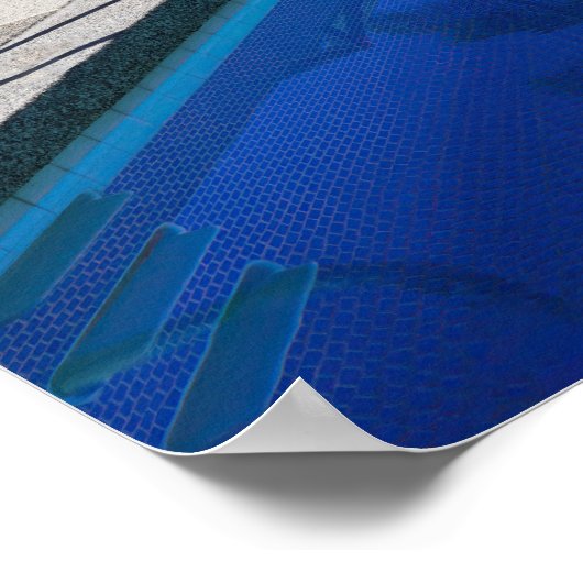 Zwembad Poster (Hoek)