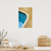 zwembad poster (Keuken)