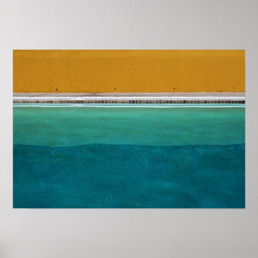 zwembad poster (Voorkant)