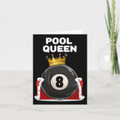 Zwembad Queen Meisjes Zwembad Vrouwen Biljart Zwem Kaart (Voorkant)