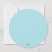 Zwembad Ringen Zomer Zwem Verjaardagsfeest Uitnodi Kaart (Achterkant)