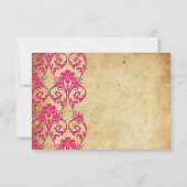  zwembad Roze Hartelijk dank Bedankkaart (Achterkant)