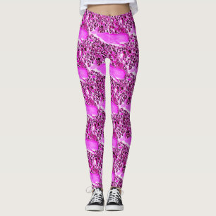 zwembad roze leggings