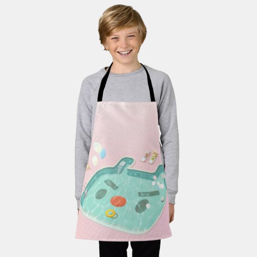 zwembad schort (Gedragen)