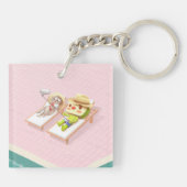 zwembad sleutelhanger (Achterkant)