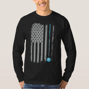 Zwembad Speler Hoodie - Biljart 8 Ball Amer T-shirt