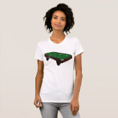 Zwembad Tafel Vrouwen T-shirt (Voorkant volledig)