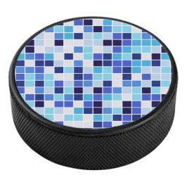 Zwembad Tegels, Blauw Mozaïek Tegels, Geometrisch  Hockey Puck