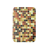 Zwembad Tegels, Bruine Mozaïek Tegels, Geometrisch Badmat (Voorkant Verticaal)