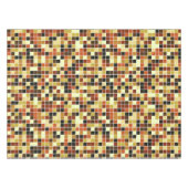 Zwembad Tegels, Bruine Mozaïek Tegels, Geometrisch Tafelkleed (Voorkant (Horizontaal))