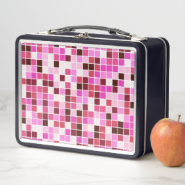 Zwembad Tegels, Roze Mozaïek Tegels, Geometrisch P