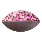 Zwembad Tegels, Roze Mozaïek Tegels, Geometrisch P American Football (Gedraaid 90)