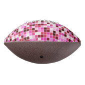 Zwembad Tegels, Roze Mozaïek Tegels, Geometrisch P American Football (Gedraaid 270)