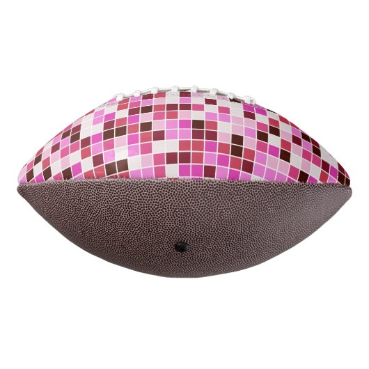 Zwembad Tegels, Roze Mozaïek Tegels, Geometrisch P American Football (Gedraaid 270)