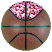 Zwembad Tegels, Roze Mozaïek Tegels, Geometrisch P Basketbal (Rechts)