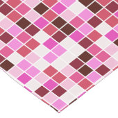 Zwembad Tegels, Roze Mozaïek Tegels, Geometrisch P Korte Tafelloper (Hoek)