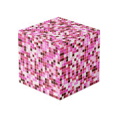 Zwembad Tegels, Roze Mozaïek Tegels, Geometrisch P Kubus (Achter hoekig)