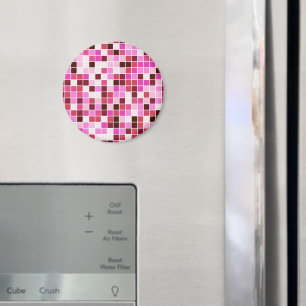 Zwembad Tegels, Roze Mozaïek Tegels, Geometrisch P Magneet
