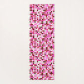 Zwembad Tegels, Roze Mozaïek Tegels, Geometrisch P Yogamat (Achterkant)