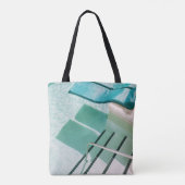 zwembad tote bag (Achterkant)