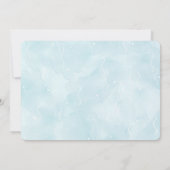 Zwembad Verjaardag uitnodiging, foto uitnodiging (Achterkant)