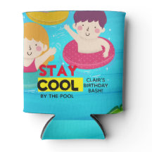 Zwembad Verjaardagsuitnodigingen Zwemmen kinder Fe