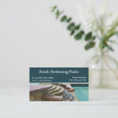 Zwembad Visitekaartje (Staand voorkant)