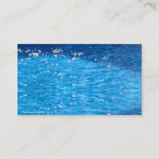 zwembad visitekaartje