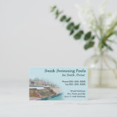 Zwembad Visitekaartje (Staand voorkant)