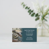 Zwembad Visitekaartje (Staand voorkant)