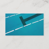 Zwembad visitekaartje sjabloon ontwerp (Voorkant)