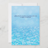 Zwembad Water Zwemmen Zomer Strandfeest Kaart (Achterkant)