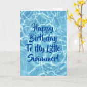 Zwembad Water Zwemmer Kaart (Gele Bloem)