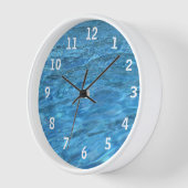 Zwembad Waters Wandklok (Hoek)