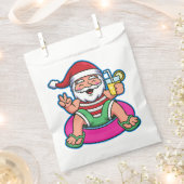 Zwembad Zomer Sinterklaas Grappige Kerstmis Bedankzakje (Geknipt)